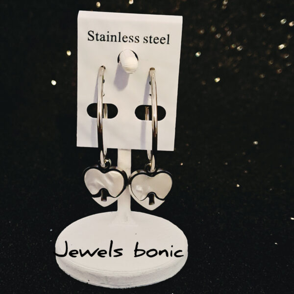 Pendientes acero inoxidable